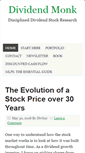 Mobile Screenshot of dividendmonk.com
